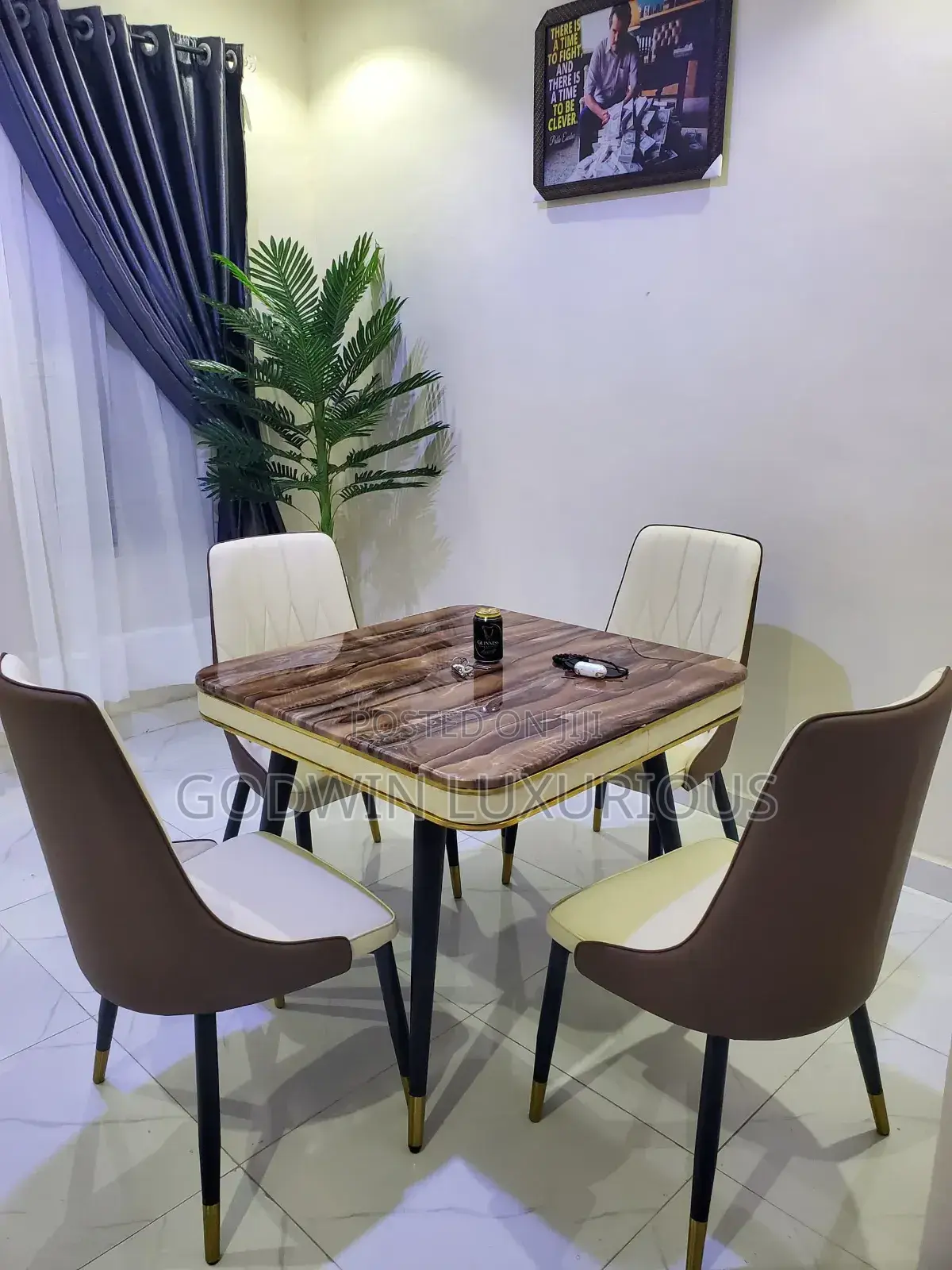 Square Dining Table Set