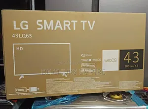 >>Brand New LG 43"Inch Smart Frameless TV With Bluetooth<