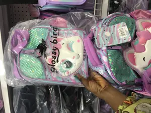 High Quality Glossy Bird Trolley School Bags