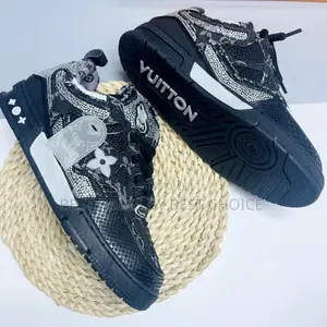 New Louis Vuitton Luxury Trainers Black