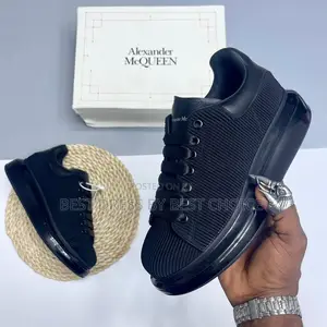 Luxury Alexander McQueen Sneakers Black