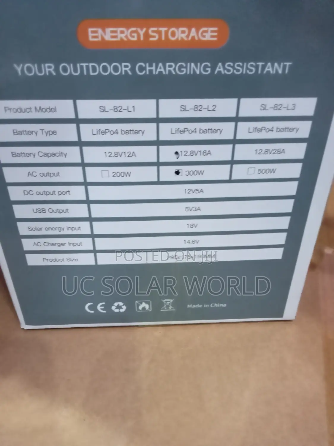 Energy Storage 300w