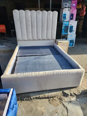 Brand New 4.5by6 Bed Frame With One Bed Side