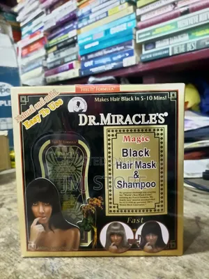 Dr. Miracle's Magic Black Hair Mask and Shampoo 100ml