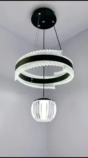 Modern Luxury Crystal Led Single Drop Pendant Light