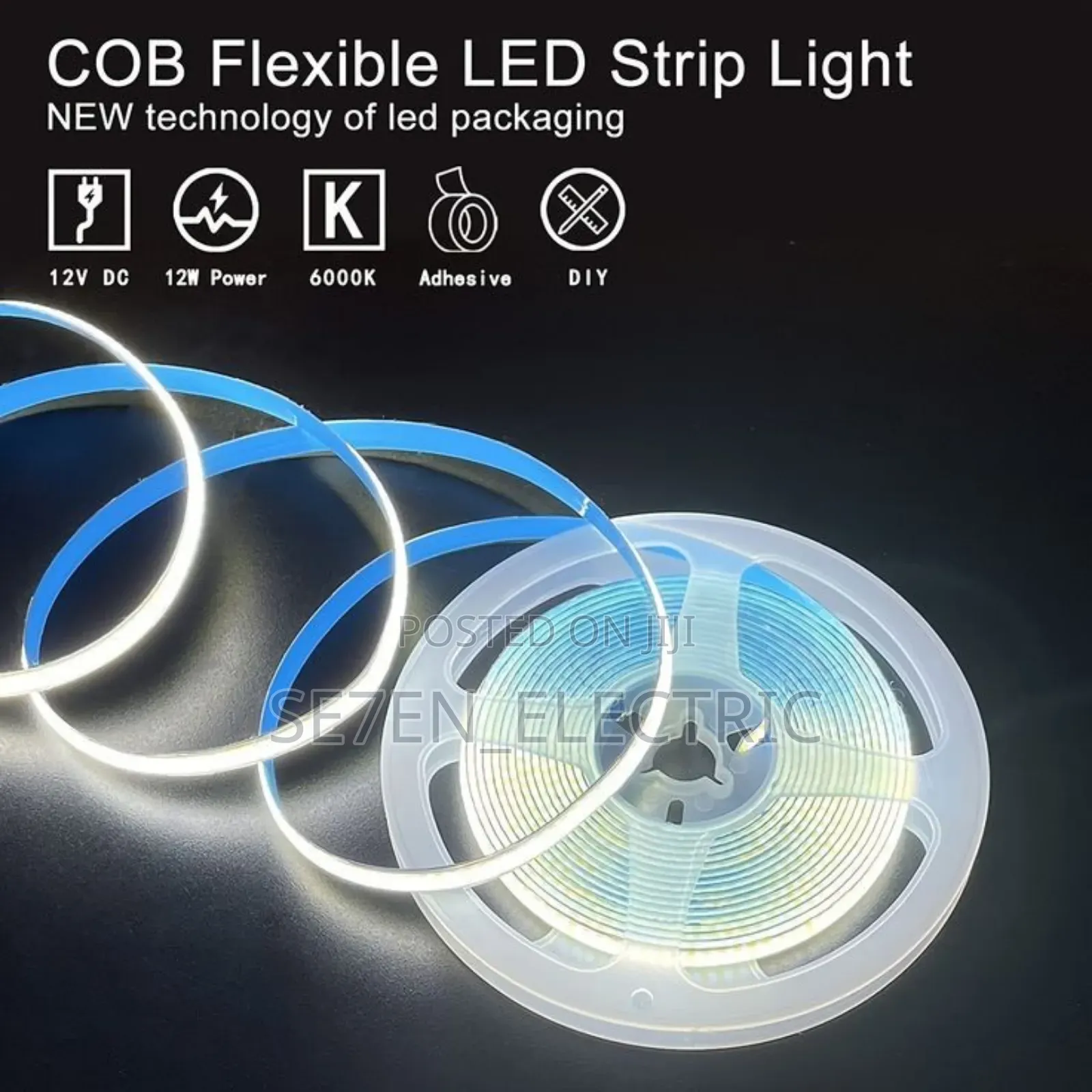 Cob Profile Tape Light 10meters