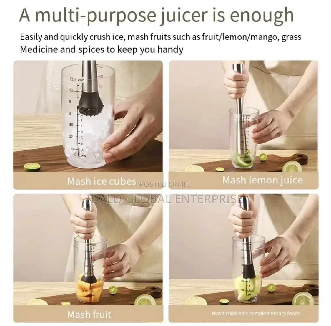 Ice Crusher Bar Muddler