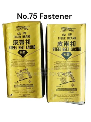 No 75 Steel Belt Lacing Fastener