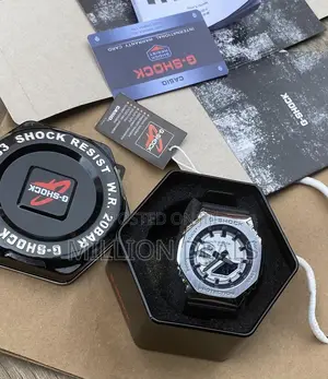 Rubber Strap Unique Men's G-Shock Wrist Watch