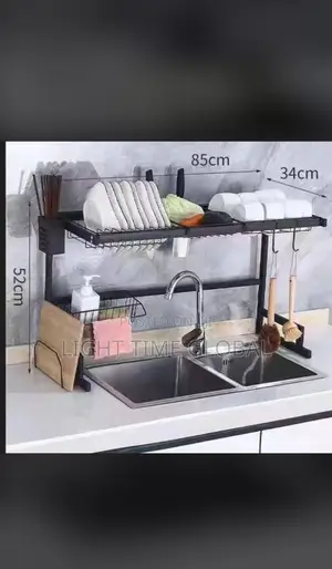 Kitchen Plates Rack