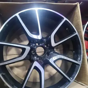 Black an Silver Spoke Designers 20 Inch Alloyd Wheels