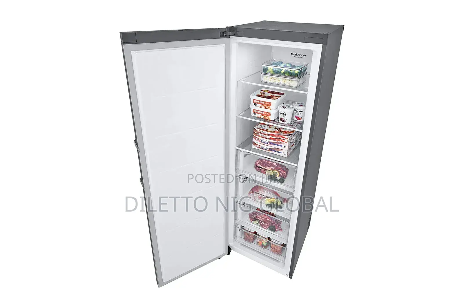 LG 324L Standing Freezer