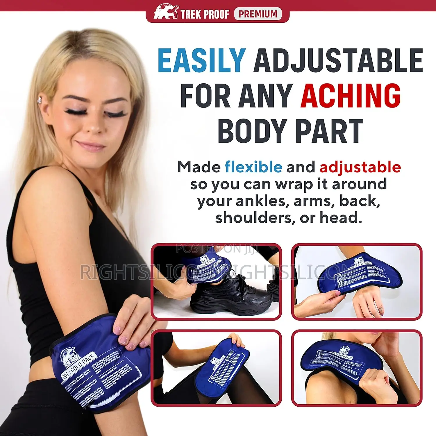 USA Ice Pack – Reusable Hot and Cold Therapy Gel Wrap