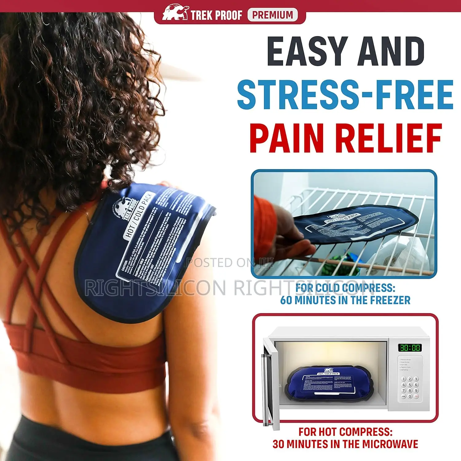 USA Ice Pack – Reusable Hot and Cold Therapy Gel Wrap
