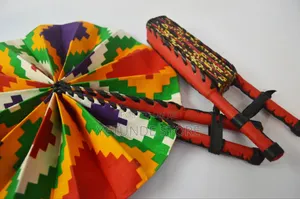 African Print Ankara Hand Fan