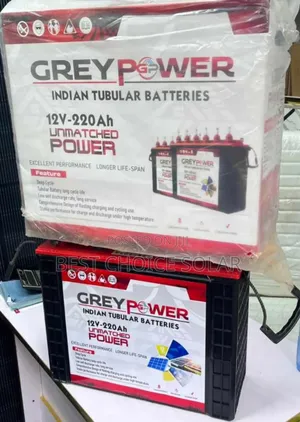 220ah 12v Grey Power Tubular Battery