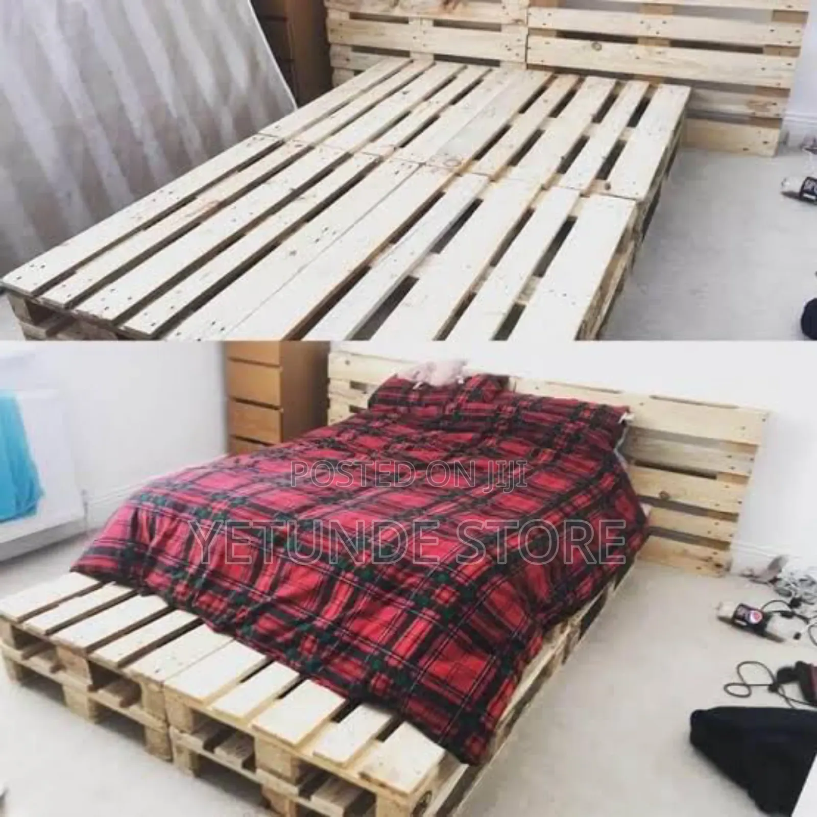 Pallet Wood Bedframe (Do It Yourself) Craft