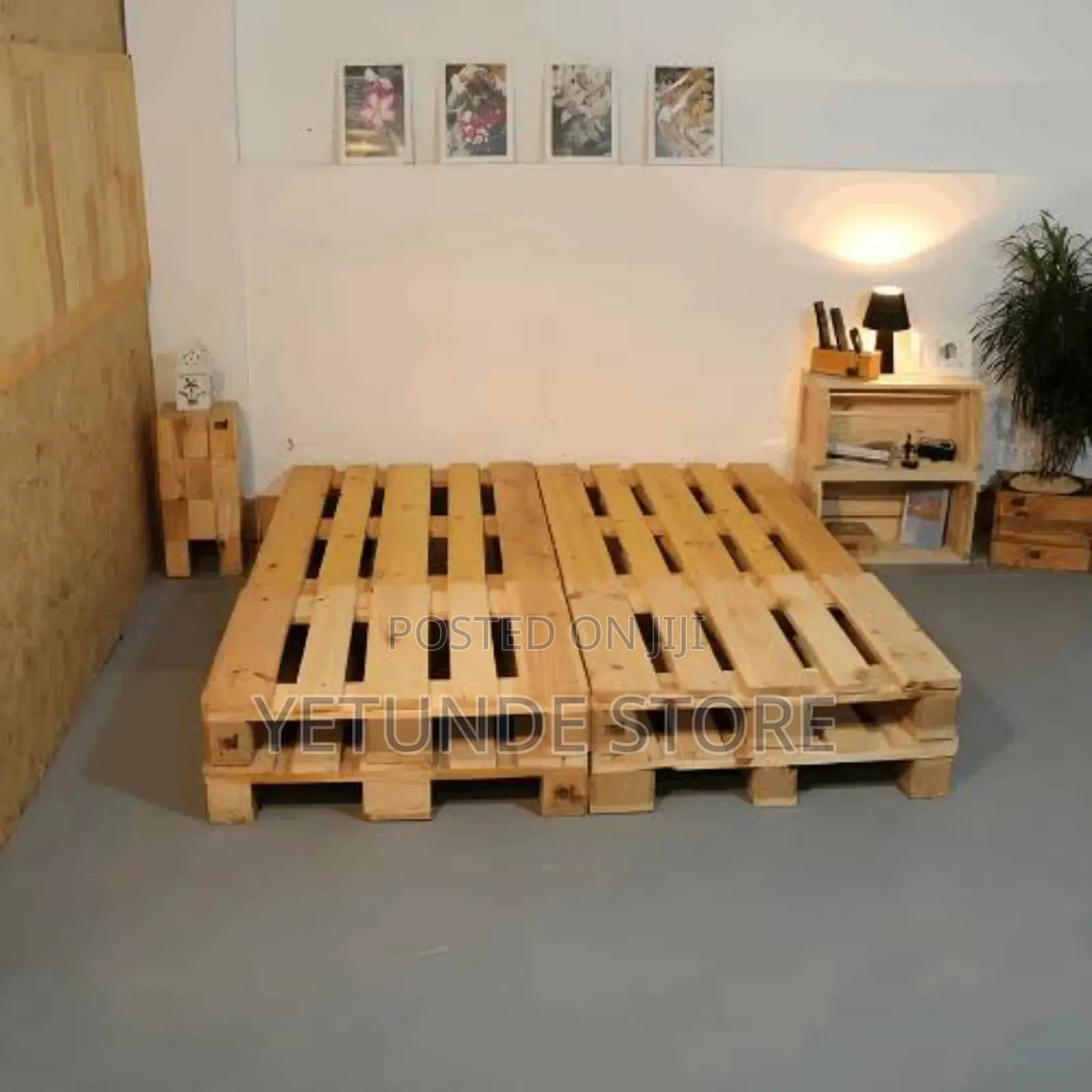 Pallet Wood Bedframe (Do It Yourself) Craft