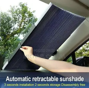 Retractable Sunshade for Cars and Windows