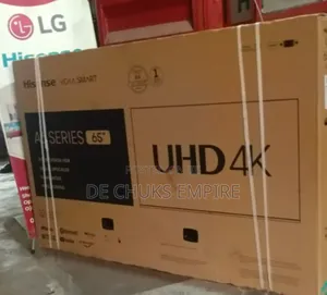 Brand>Hisense 65"Inch Smart Frameless Uhd TV + Bluetooth