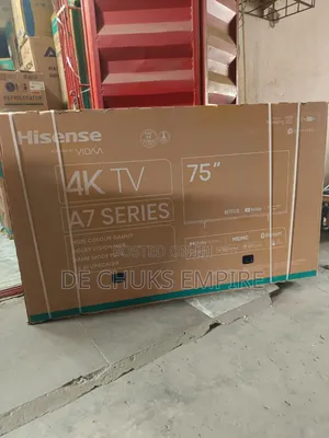 Brand> Hisense 75"Inch Smart Frameless Uhd TV + Bluetooth