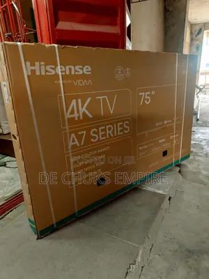Brand> Hisense 75"Inch Smart Frameless Uhd TV + Bluetooth