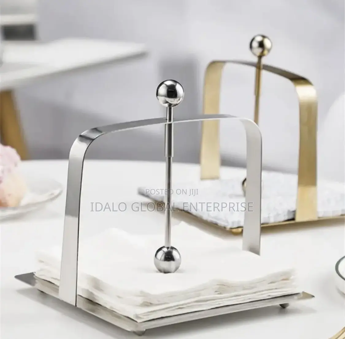 Stainless Steel Napkin/Serviette Holder