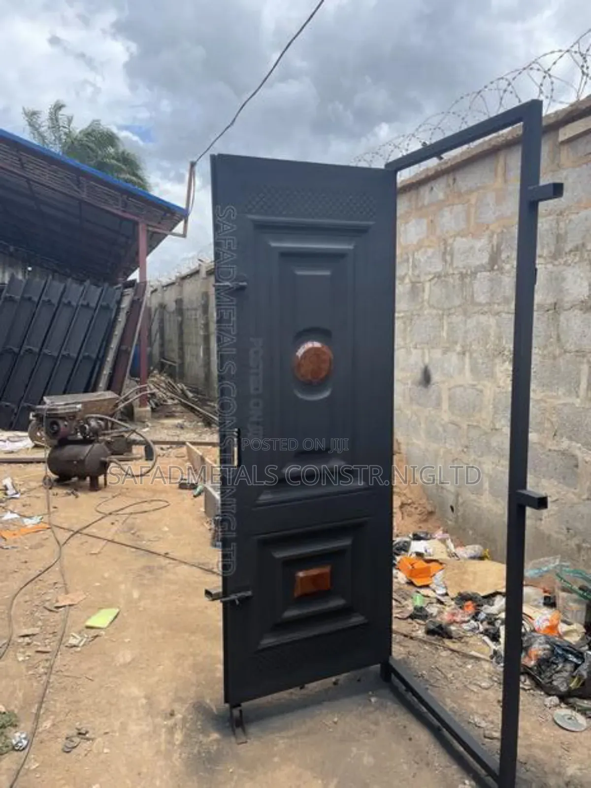 3ft Bullet Proof Door With Pipe Frame