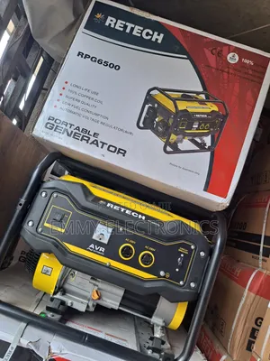4.5kva Retech Petrol Generator 100% Copper Coil Manuel Start