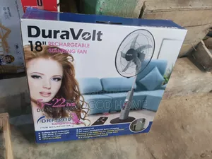 18"Duravolt Rechargeable Fan