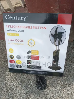 Century 18inches Standing Mist Fan With LED Light