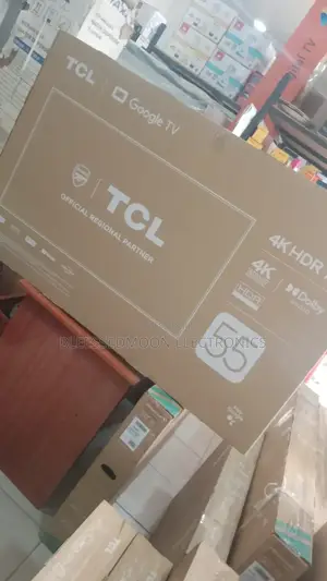 TCL Smart Android Television 55inches 3 Year Garranty