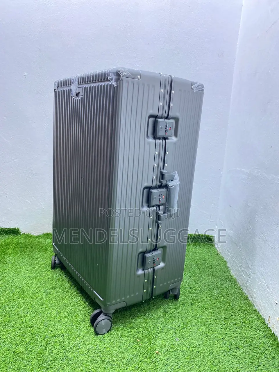 Grey Rolling Luggage