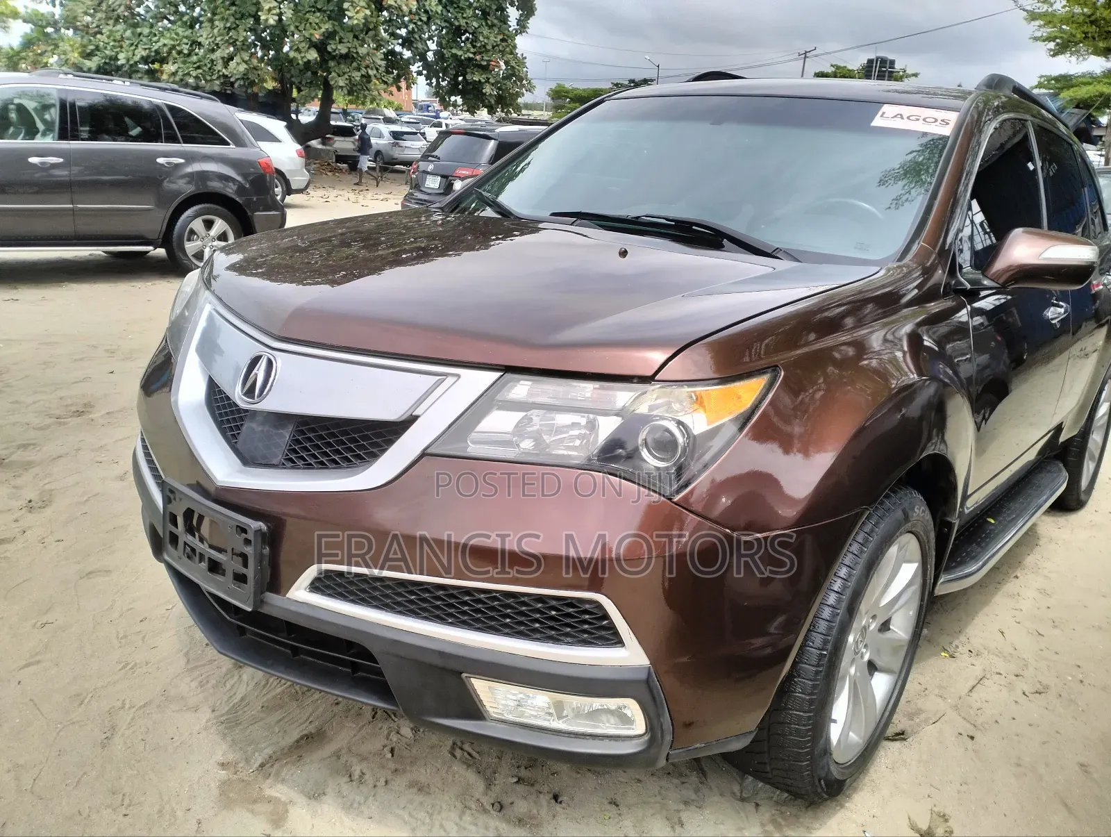 Acura MDX 2011 Burgundy