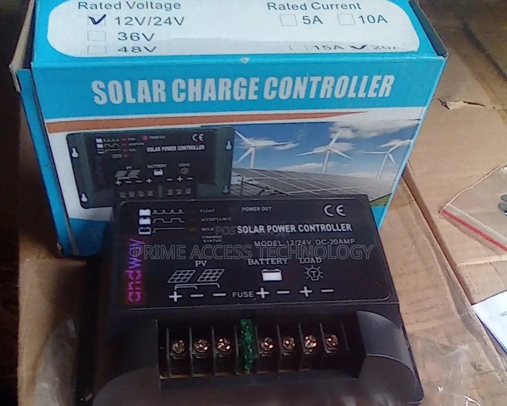 20amps 12/24vdc Solar Charge Controller