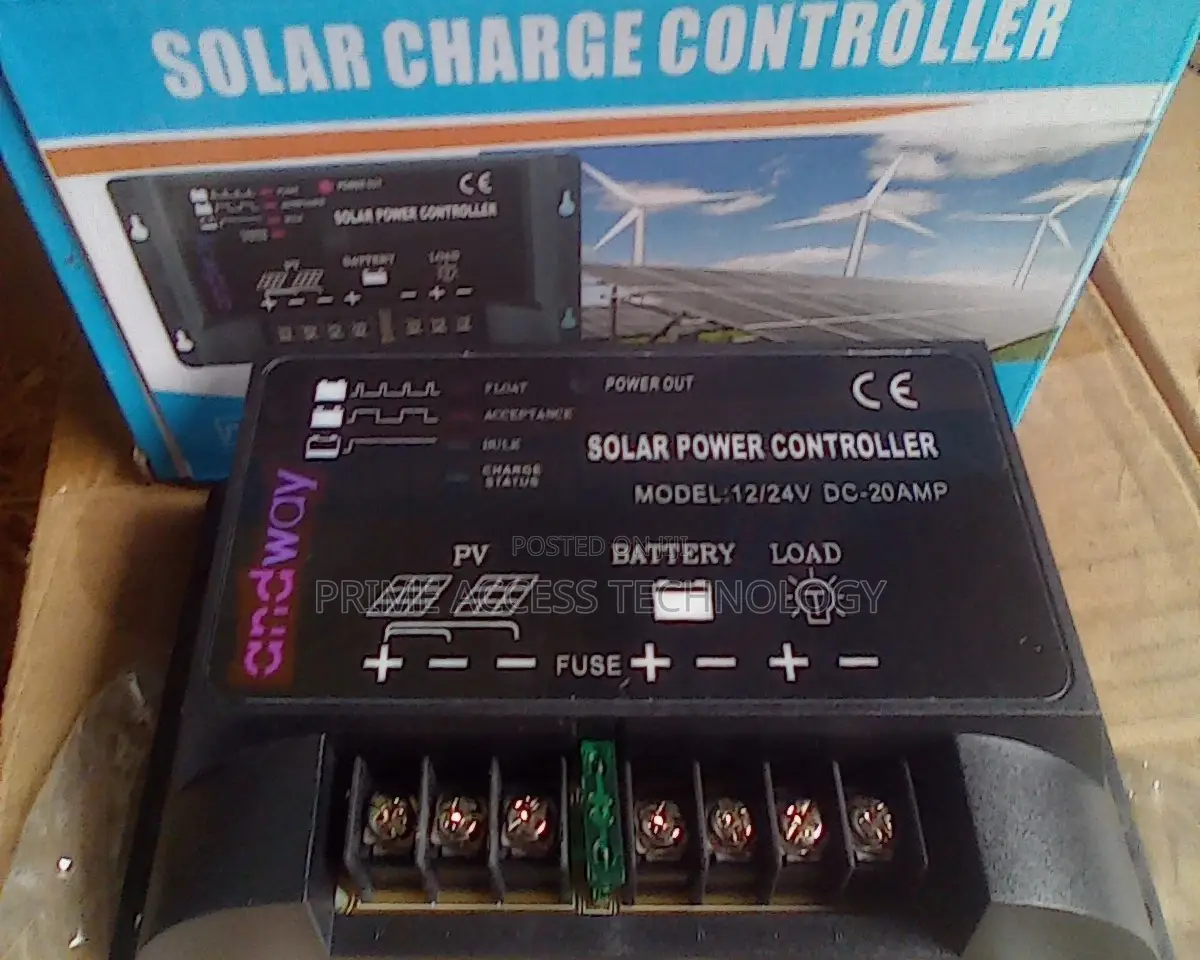 20amps 12/24vdc Solar Charge Controller