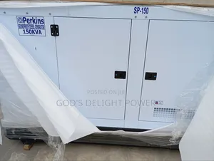Photo - 150kva Perkins Soundproof Generator With 1year Warranty