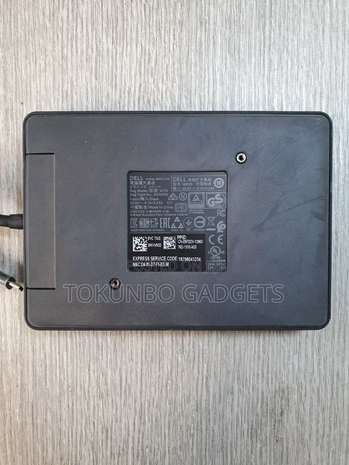 Dell WD15 USB Type-C HDMI Docking Station