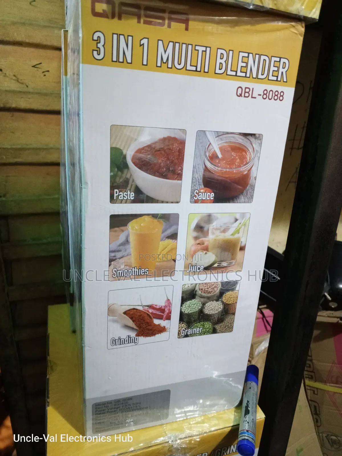 Qasa 3 in 1 Blender