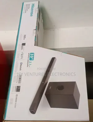 340watts Hisense Sound Bar With Wireless Subwoofer