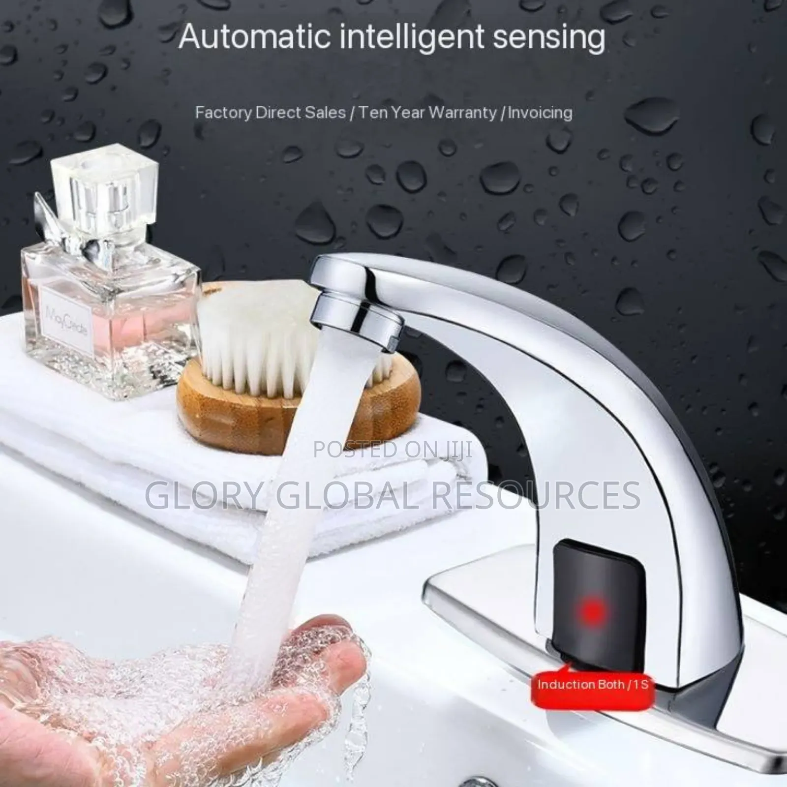Automatic Sensor Detection Touch-less Water Saving Faucet