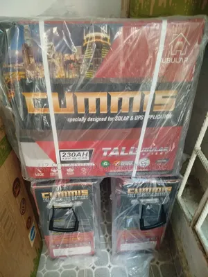 Cummis 230A Tubular Battery