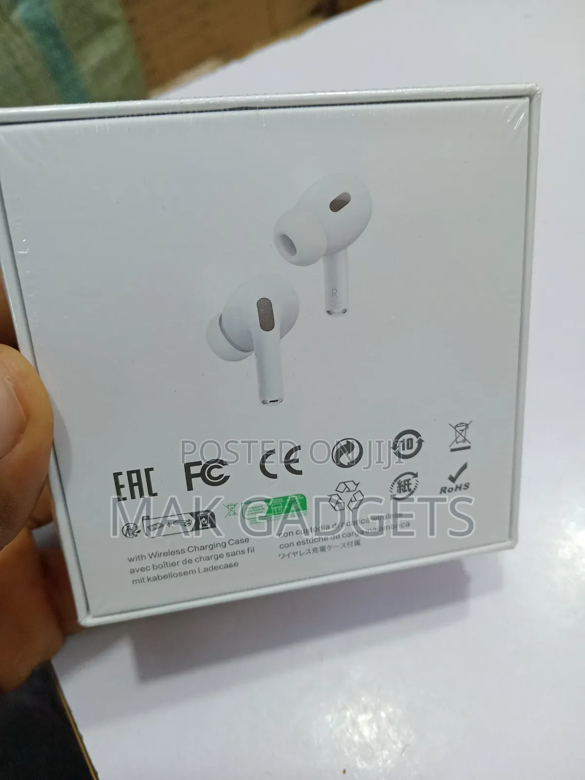 Airpods Pro 2nd Gen With Display + ANC / ENC Supported