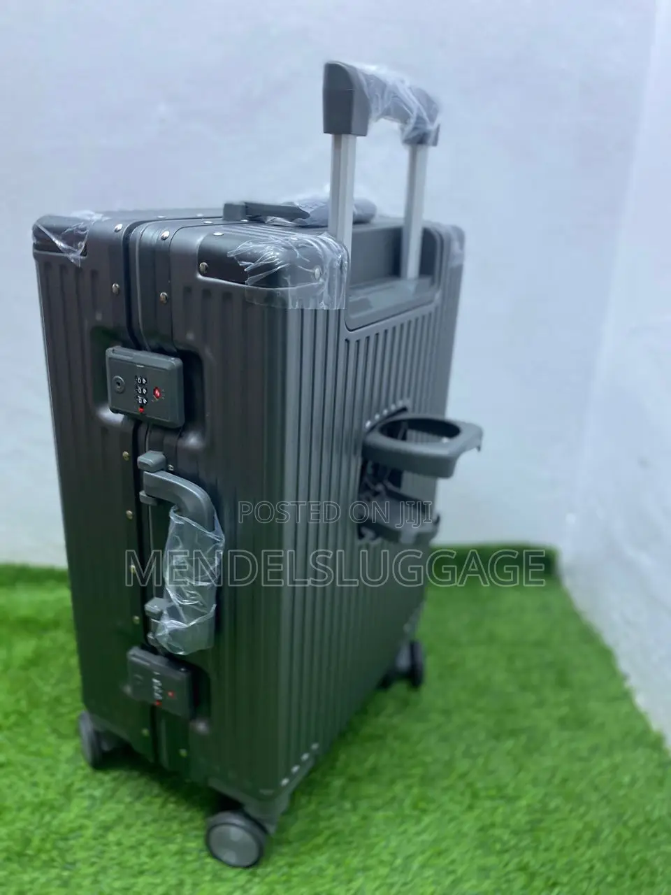 Grey Waterproof Luggage