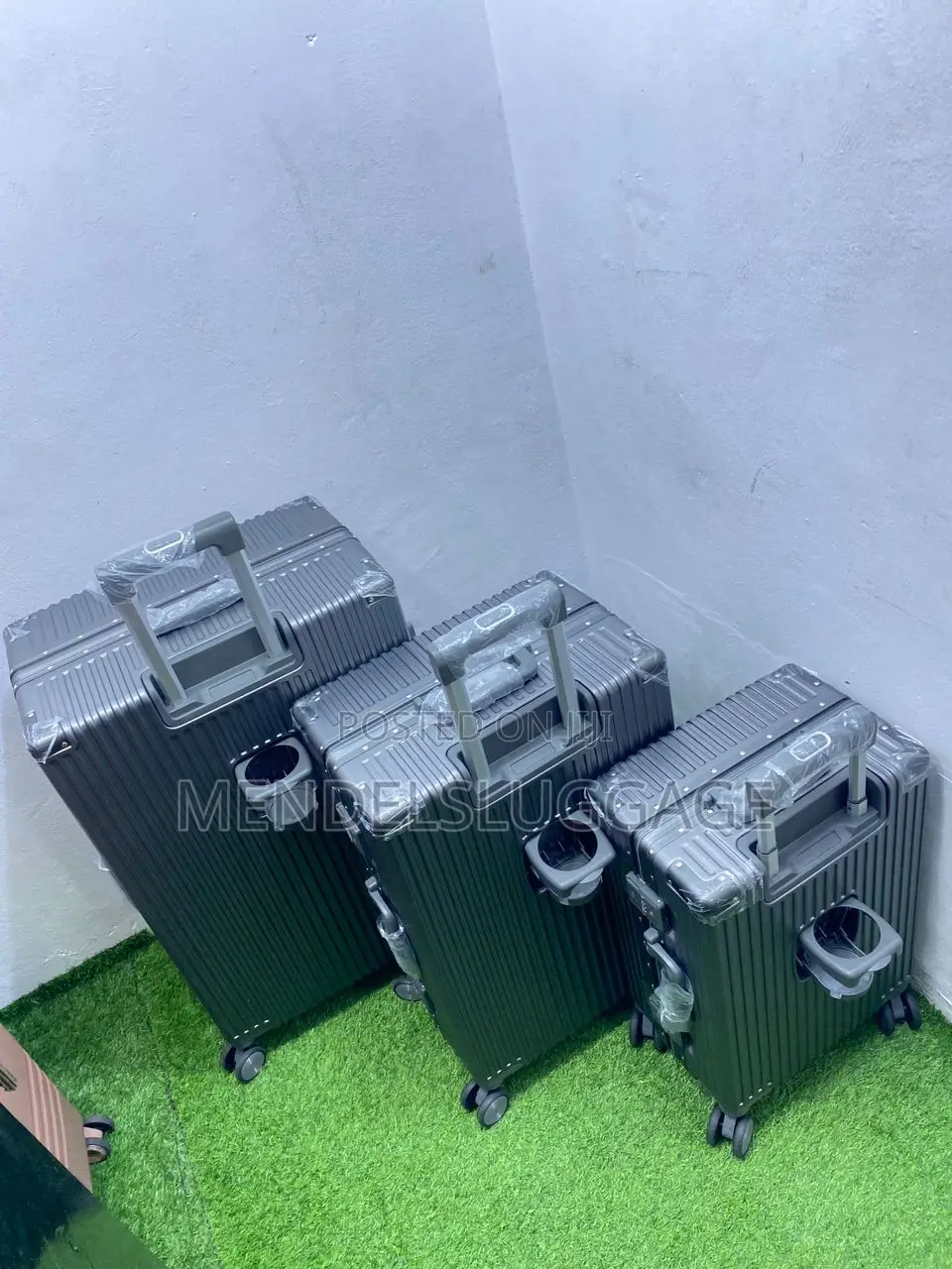Grey Eco-Friendly Luggage