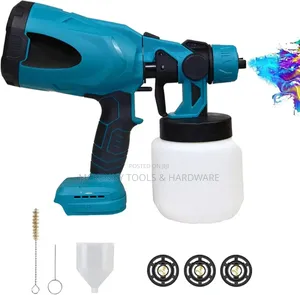 Cordless Paint Sprayer, 2.5mm Nozzles and 3 Spray Patterns,