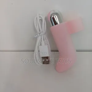 Silicone Finger Bullet Pink