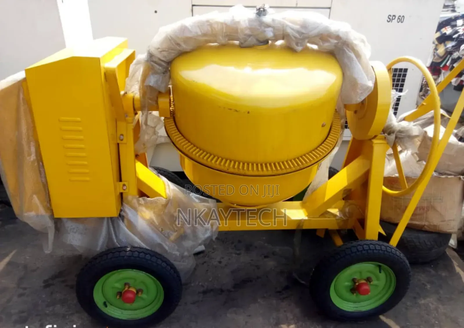400l Concrete Mixer With Engine