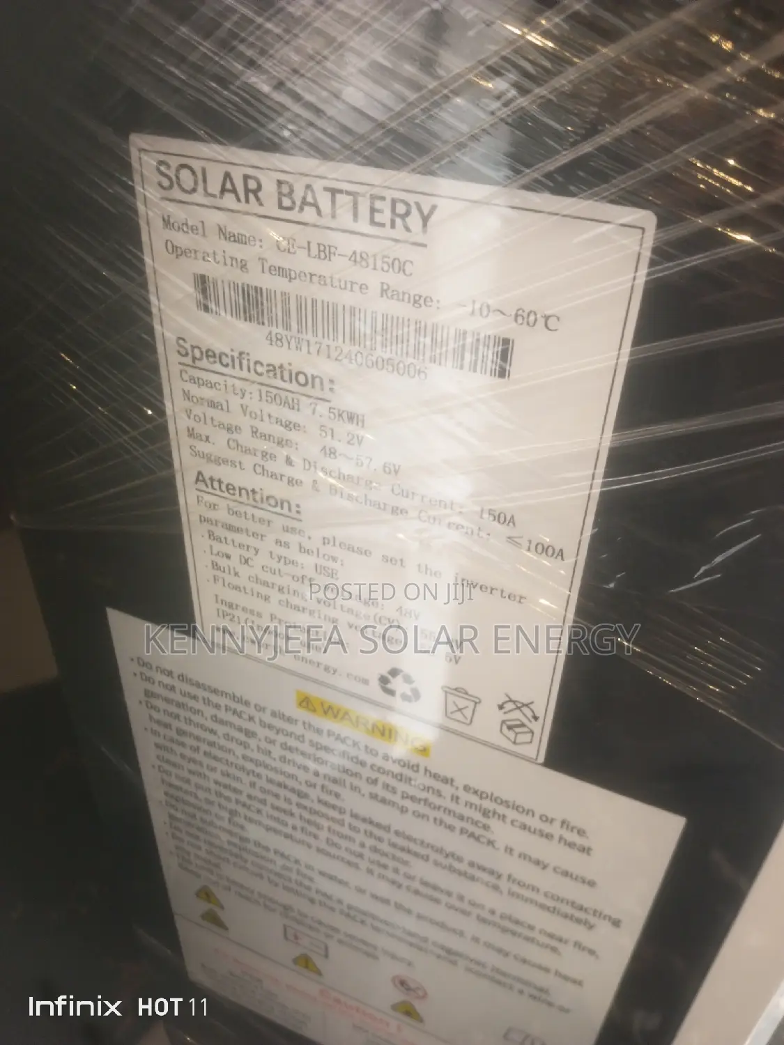 15kwh Lithium Battery Cworth Energy.