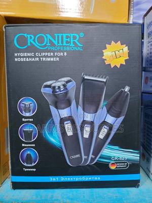 CRONIER Rechargeable Nose, Chin and Beard Trimmer